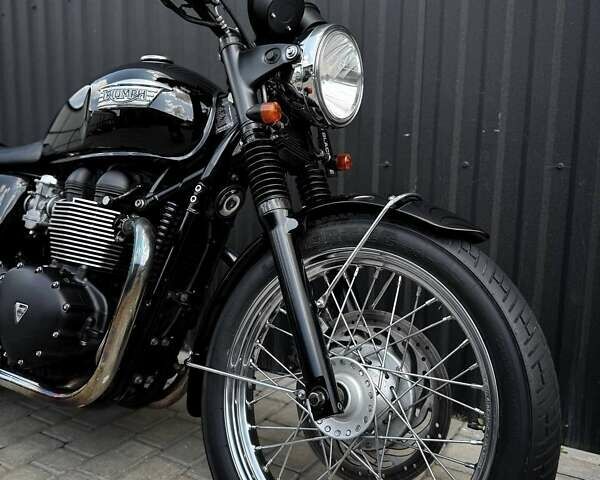 Черный Триумф Бонневиль, объемом двигателя 0.9 л и пробегом 43 тыс. км за 6200 $, фото 2 на Automoto.ua