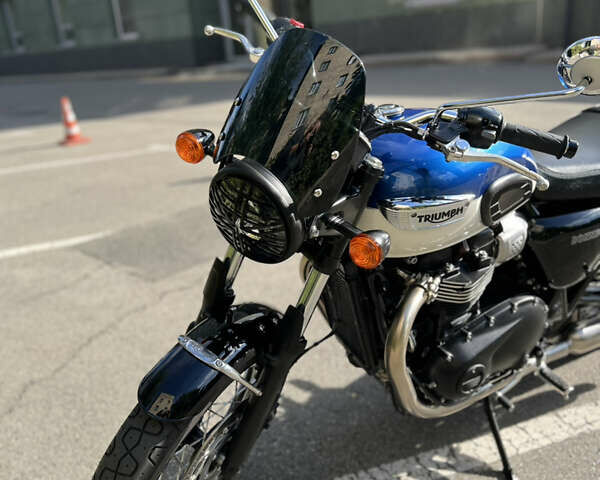 Черный Триумф Бонневиль, объемом двигателя 0.9 л и пробегом 1 тыс. км за 10900 $, фото 13 на Automoto.ua