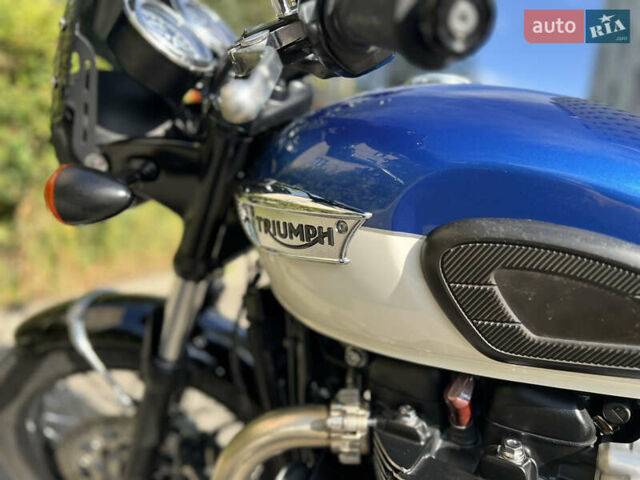 Черный Триумф Бонневиль, объемом двигателя 0.9 л и пробегом 1 тыс. км за 10900 $, фото 50 на Automoto.ua
