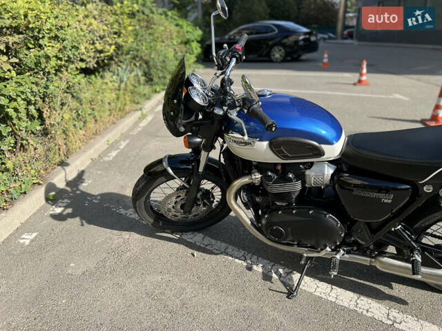 Черный Триумф Бонневиль, объемом двигателя 0.9 л и пробегом 1 тыс. км за 10900 $, фото 8 на Automoto.ua