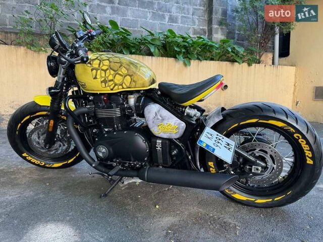 Черный Триумф Bobber, объемом двигателя 0 л и пробегом 2 тыс. км за 18000 $, фото 3 на Automoto.ua