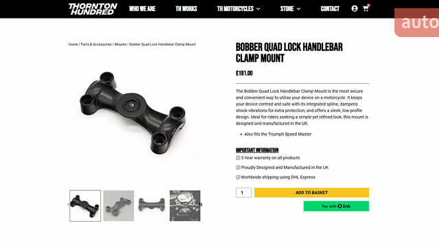 Чорний Тріумф Bobber, об'ємом двигуна 1.2 л та пробігом 1 тис. км за 20300 $, фото 21 на Automoto.ua