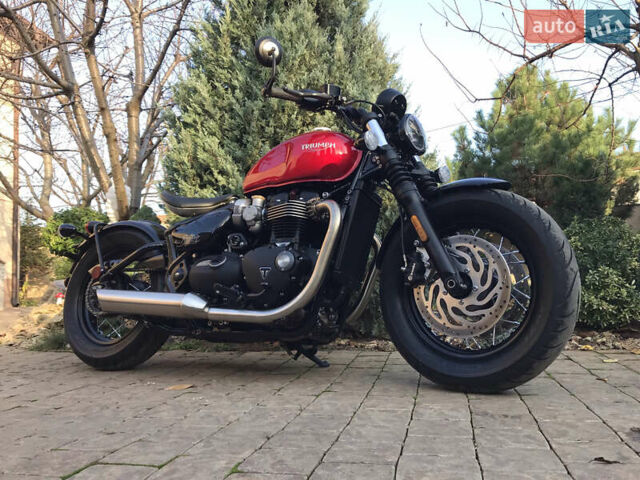 Червоний Тріумф Bobber, об'ємом двигуна 0 л та пробігом 8 тис. км за 15500 $, фото 11 на Automoto.ua