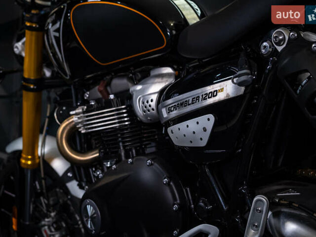 Черный Триумф Scrambler, объемом двигателя 1.2 л и пробегом 1 тыс. км за 15500 $, фото 20 на Automoto.ua