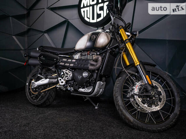 Чорний Тріумф Scrambler, об'ємом двигуна 1.2 л та пробігом 1 тис. км за 17500 $, фото 1 на Automoto.ua