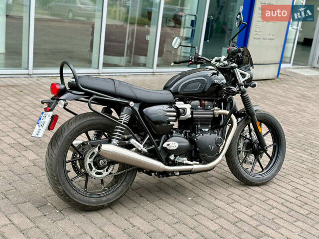 Черный Триумф Speed Twin, объемом двигателя 0.9 л и пробегом 1 тыс. км за 12500 $, фото 3 на Automoto.ua