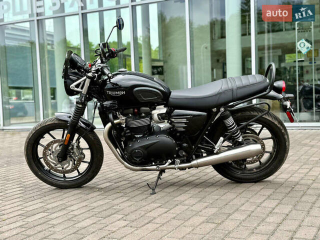 Черный Триумф Speed Twin, объемом двигателя 0.9 л и пробегом 1 тыс. км за 12500 $, фото 1 на Automoto.ua