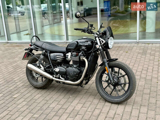 Черный Триумф Speed Twin, объемом двигателя 0.9 л и пробегом 1 тыс. км за 12500 $, фото 6 на Automoto.ua