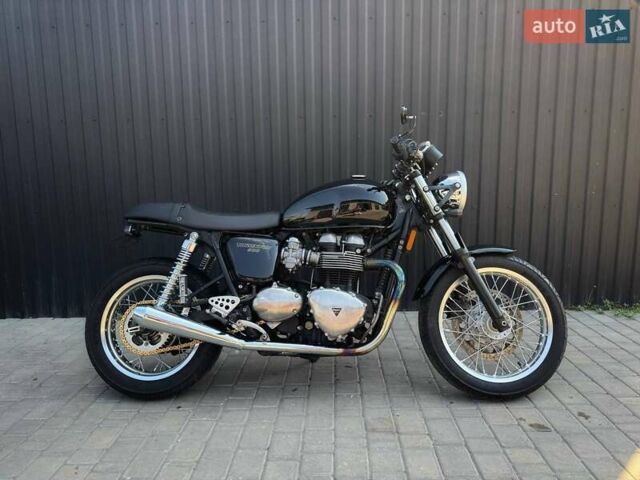Черный Триумф Thruxton, объемом двигателя 0 л и пробегом 37 тыс. км за 7300 $, фото 8 на Automoto.ua