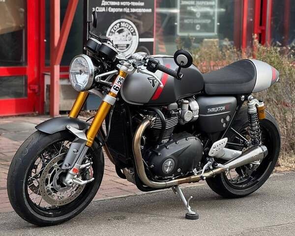Серый Триумф Thruxton, объемом двигателя 0 л и пробегом 5 тыс. км за 16750 $, фото 10 на Automoto.ua