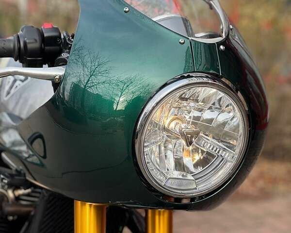 Зеленый Триумф Thruxton, объемом двигателя 0 л и пробегом 1 тыс. км за 19150 $, фото 18 на Automoto.ua