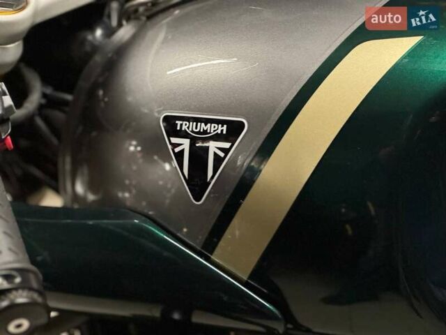 Зелений Тріумф Thruxton, об'ємом двигуна 0 л та пробігом 1 тис. км за 19250 $, фото 3 на Automoto.ua