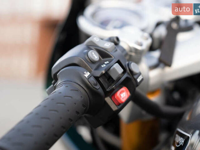 Зеленый Триумф Thruxton, объемом двигателя 1.2 л и пробегом 5 тыс. км за 16000 $, фото 13 на Automoto.ua