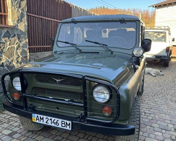 Зеленый УАЗ 3151, объемом двигателя 2.45 л и пробегом 42 тыс. км за 5200 $, фото 1 на Automoto.ua