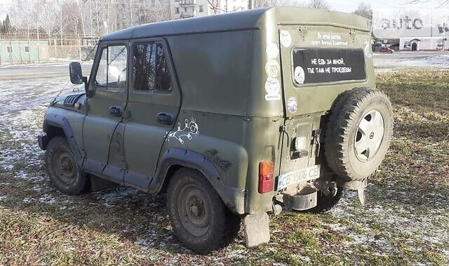 Зелений УАЗ 31512, об'ємом двигуна 2.4 л та пробігом 300 тис. км за 3300 $, фото 5 на Automoto.ua