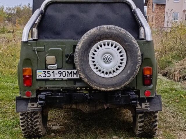 Зеленый УАЗ 31512, объемом двигателя 2.4 л и пробегом 990 тыс. км за 2800 $, фото 1 на Automoto.ua
