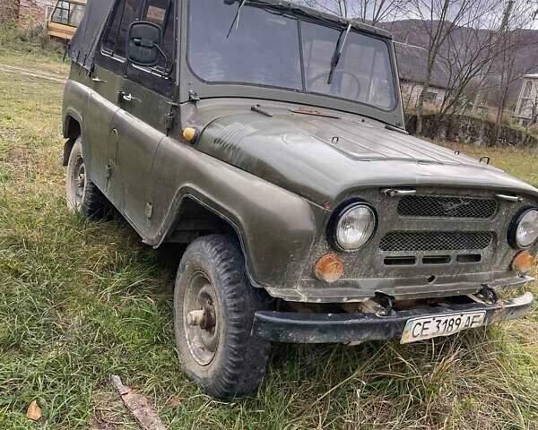 Зеленый УАЗ 31512, объемом двигателя 2.4 л и пробегом 45 тыс. км за 1700 $, фото 1 на Automoto.ua