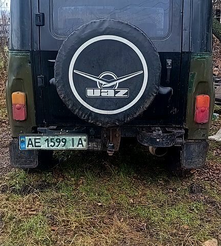 Зеленый УАЗ 31512, объемом двигателя 2.4 л и пробегом 212 тыс. км за 1070 $, фото 1 на Automoto.ua