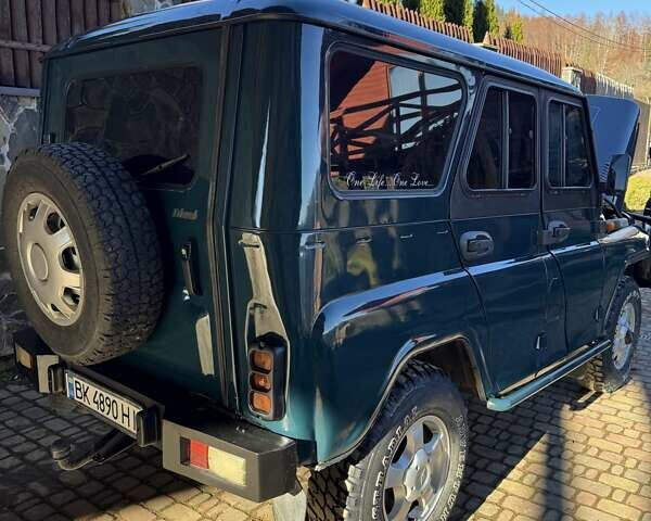 Зеленый УАЗ 315195, объемом двигателя 2.24 л и пробегом 137 тыс. км за 8500 $, фото 4 на Automoto.ua