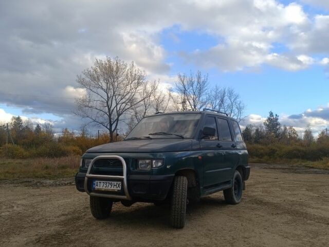 Зеленый УАЗ 3160, объемом двигателя 2.7 л и пробегом 250 тыс. км за 3700 $, фото 1 на Automoto.ua