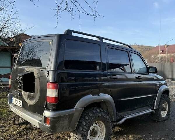 Черный УАЗ 3163 Patriot, объемом двигателя 2.7 л и пробегом 200 тыс. км за 2999 $, фото 1 на Automoto.ua