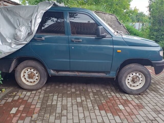 Синий УАЗ 3163 Patriot, объемом двигателя 2.7 л и пробегом 80 тыс. км за 3500 $, фото 1 на Automoto.ua