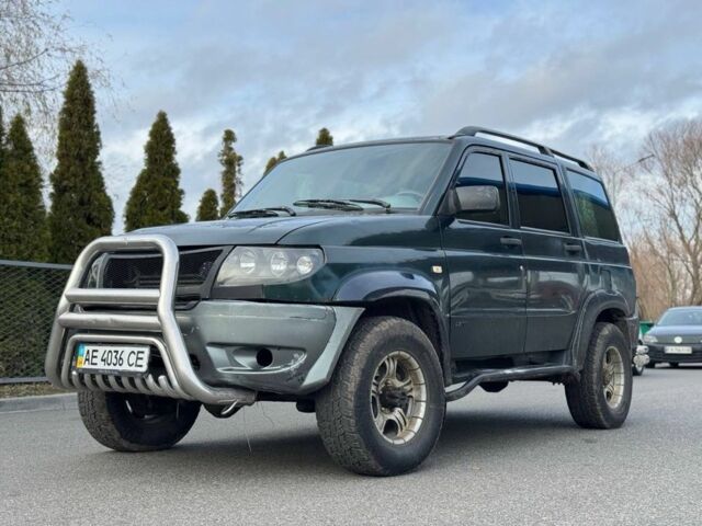 Зеленый УАЗ 3163 Patriot, объемом двигателя 2.7 л и пробегом 186 тыс. км за 2900 $, фото 2 на Automoto.ua
