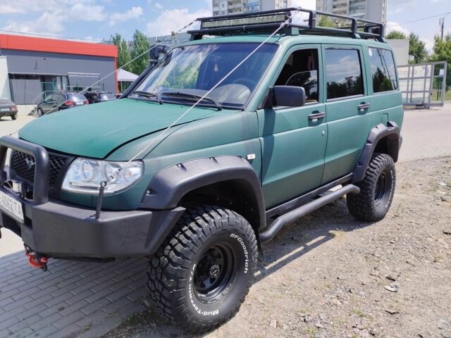 Зеленый УАЗ 3163 Patriot, объемом двигателя 2.7 л и пробегом 122 тыс. км за 8500 $, фото 1 на Automoto.ua