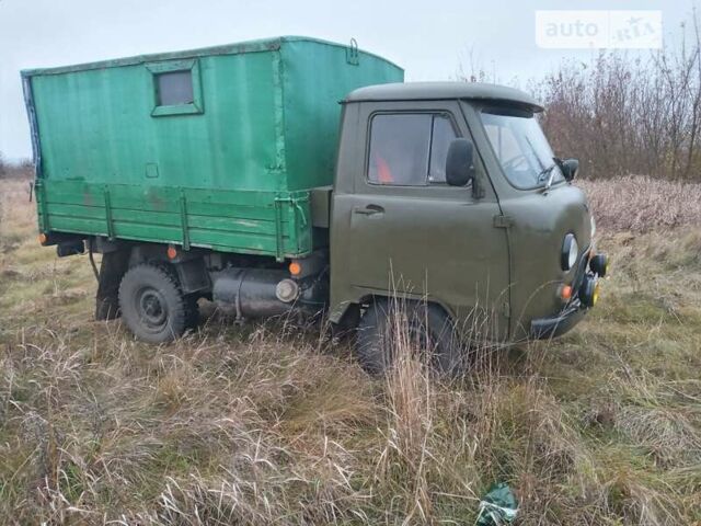 Зеленый УАЗ 3303, объемом двигателя 2.45 л и пробегом 200 тыс. км за 1680 $, фото 1 на Automoto.ua