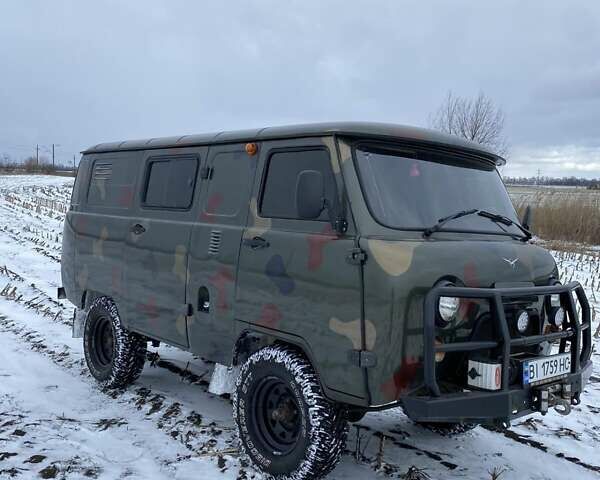 Зеленый УАЗ 3909 Фермер, объемом двигателя 2.7 л и пробегом 45 тыс. км за 13000 $, фото 2 на Automoto.ua
