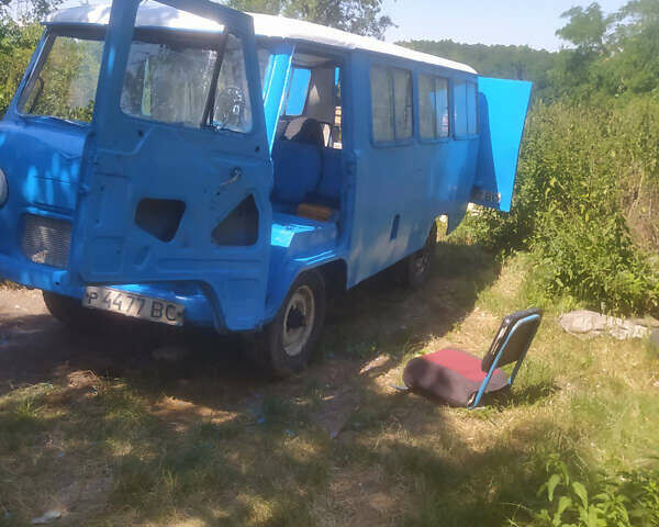 Синій УАЗ 452 пас, об'ємом двигуна 2.4 л та пробігом 100 тис. км за 1200 $, фото 3 на Automoto.ua