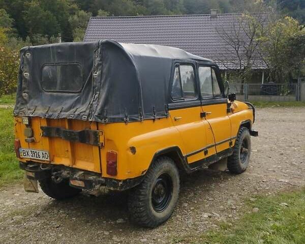Желтый УАЗ 469, объемом двигателя 2.4 л и пробегом 75 тыс. км за 1950 $, фото 7 на Automoto.ua