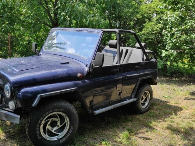 Синий УАЗ 469, объемом двигателя 2.4 л и пробегом 100 тыс. км за 2200 $, фото 4 на Automoto.ua