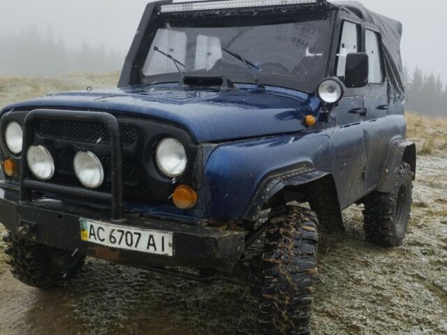 Синій УАЗ 469, об'ємом двигуна 2.9 л та пробігом 100 тис. км за 2999 $, фото 1 на Automoto.ua