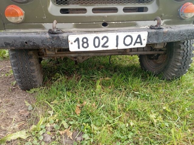 Зеленый УАЗ 469, объемом двигателя 3 л и пробегом 22 тыс. км за 450 $, фото 3 на Automoto.ua