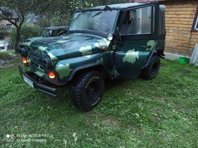 Зеленый УАЗ 469, объемом двигателя 2.4 л и пробегом 10 тыс. км за 3500 $, фото 1 на Automoto.ua