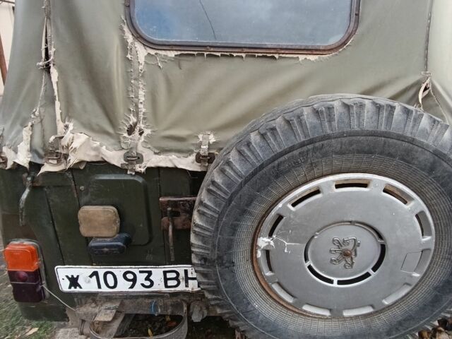 Зеленый УАЗ 469, объемом двигателя 2.45 л и пробегом 60 тыс. км за 1194 $, фото 2 на Automoto.ua