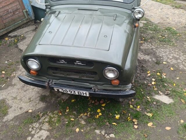 Зеленый УАЗ 469, объемом двигателя 2.45 л и пробегом 60 тыс. км за 1194 $, фото 1 на Automoto.ua