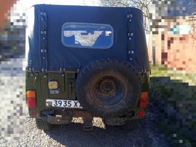 Зеленый УАЗ 469, объемом двигателя 2.9 л и пробегом 500 тыс. км за 1500 $, фото 1 на Automoto.ua