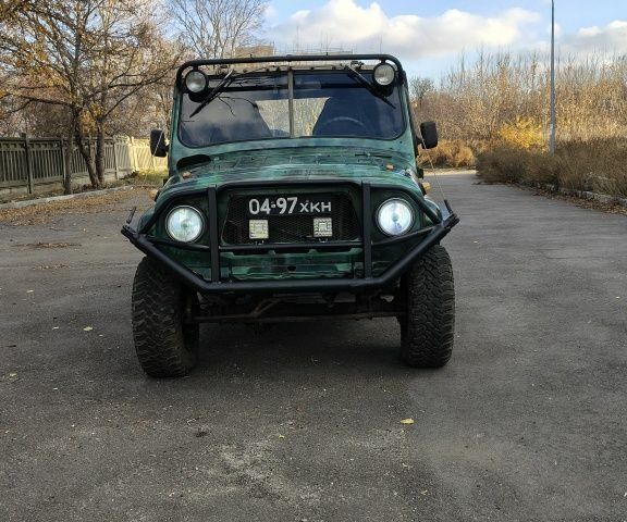 Зеленый УАЗ 469, объемом двигателя 2.5 л и пробегом 158 тыс. км за 1850 $, фото 1 на Automoto.ua