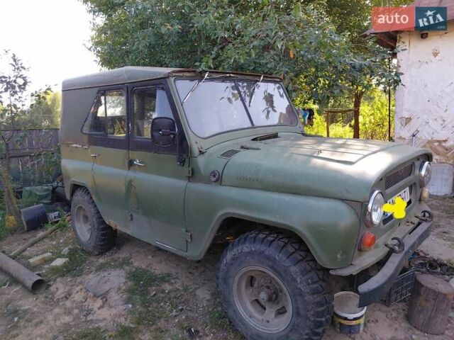 Зелений УАЗ 469, об'ємом двигуна 2.45 л та пробігом 53 тис. км за 1400 $, фото 1 на Automoto.ua
