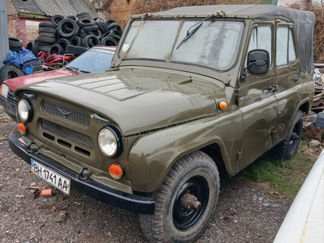 Зеленый УАЗ 469, объемом двигателя 2.4 л и пробегом 50 тыс. км за 2200 $, фото 2 на Automoto.ua
