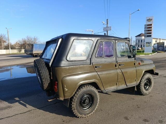 Зеленый УАЗ 469, объемом двигателя 2.4 л и пробегом 215 тыс. км за 1400 $, фото 1 на Automoto.ua
