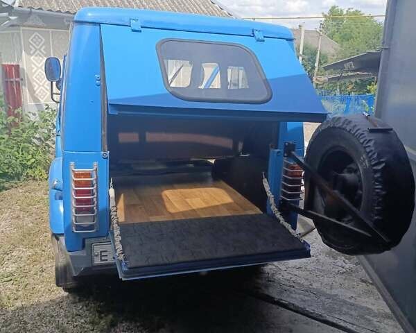 Синий УАЗ ГАЗ 69, объемом двигателя 2.4 л и пробегом 100 тыс. км за 2000 $, фото 5 на Automoto.ua