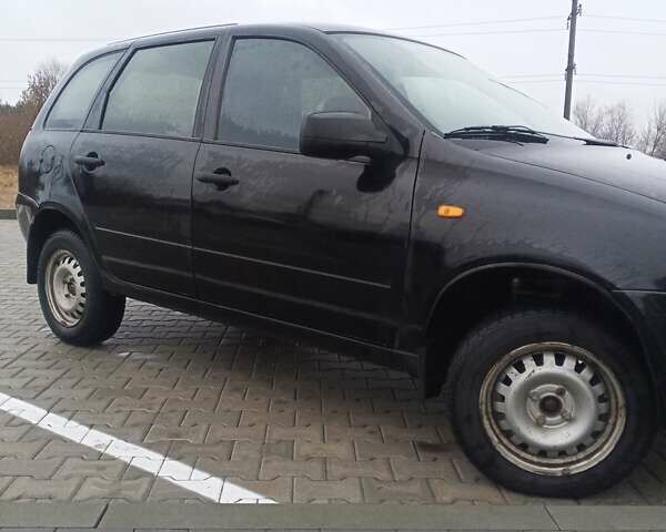 Черный ВАЗ 1117 Калина, объемом двигателя 1.6 л и пробегом 204 тыс. км за 2750 $, фото 7 на Automoto.ua