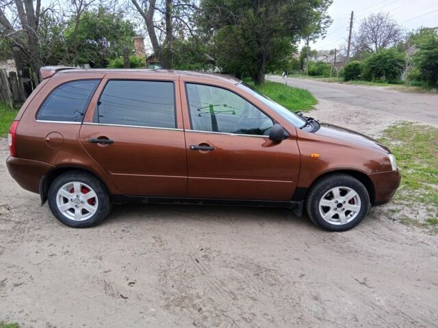 Коричневый ВАЗ 1117 Калина, объемом двигателя 1.4 л и пробегом 312 тыс. км за 2300 $, фото 4 на Automoto.ua