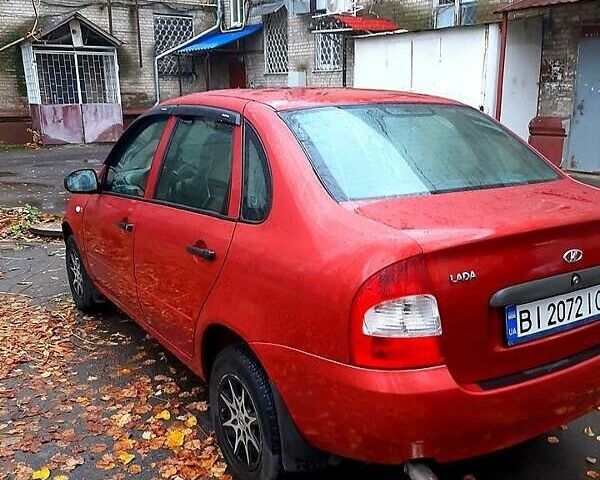 Красный ВАЗ 1117 Калина, объемом двигателя 1.6 л и пробегом 124 тыс. км за 2800 $, фото 1 на Automoto.ua