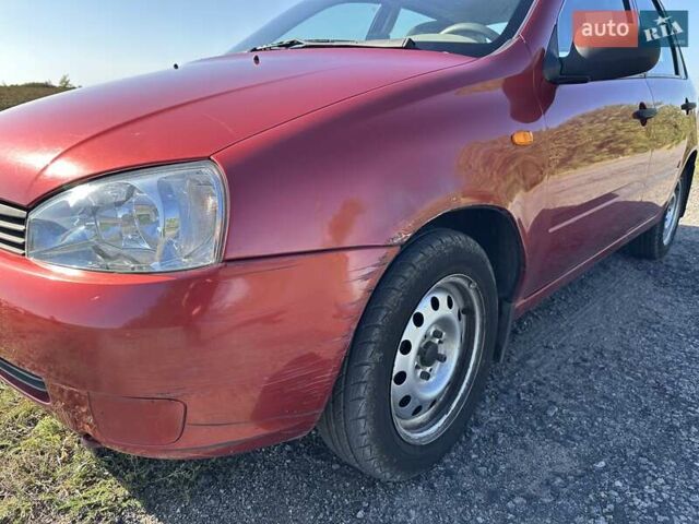 Червоний ВАЗ 1117 Калина, об'ємом двигуна 1.6 л та пробігом 52 тис. км за 2500 $, фото 8 на Automoto.ua