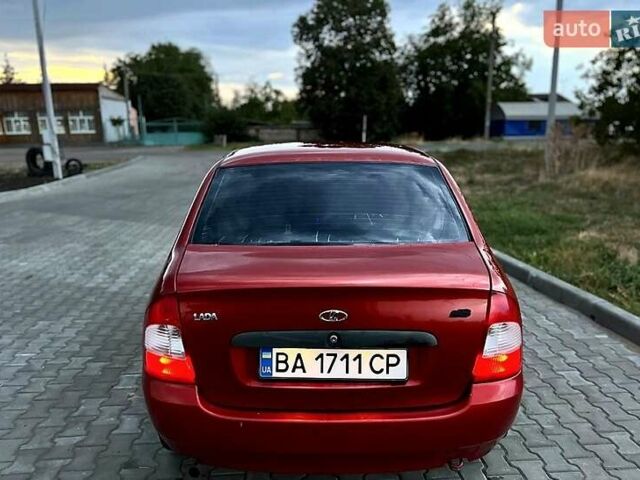 Красный ВАЗ 1117 Калина, объемом двигателя 1.6 л и пробегом 190 тыс. км за 1300 $, фото 2 на Automoto.ua