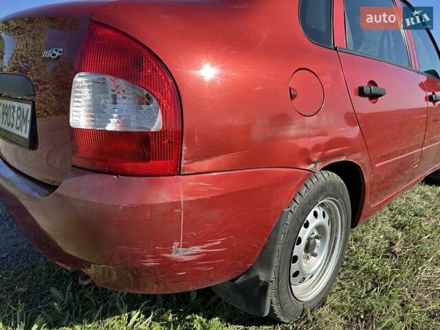 Червоний ВАЗ 1117 Калина, об'ємом двигуна 1.6 л та пробігом 52 тис. км за 2500 $, фото 5 на Automoto.ua